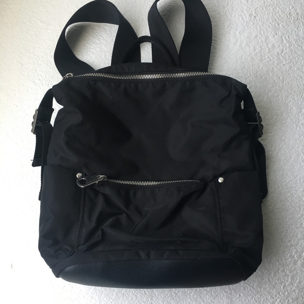 BLACK MINI BACKPACK